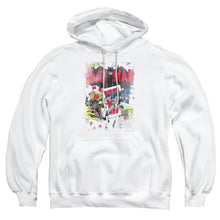 Load image into Gallery viewer, Dc Number 11 Distressed Mens Hoodie White