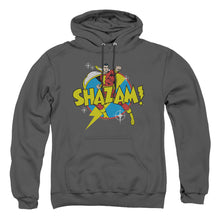 Load image into Gallery viewer, Dc Shazam Power Bolt Mens Hoodie Charcoal