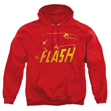 Load image into Gallery viewer, Dc Flash Flash Speed Distressed Mens Hoodie Red
