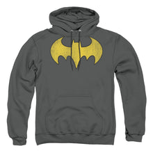 Load image into Gallery viewer, Dc Batgirl Logo Distressed Mens Hoodie Charcoal