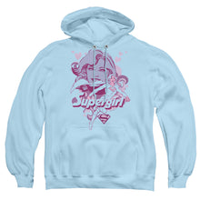 Load image into Gallery viewer, Dc Supergirl Mens Hoodie Light Blue