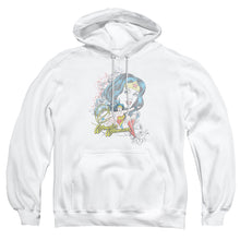Load image into Gallery viewer, Dc Wonder Scroll Mens Hoodie White