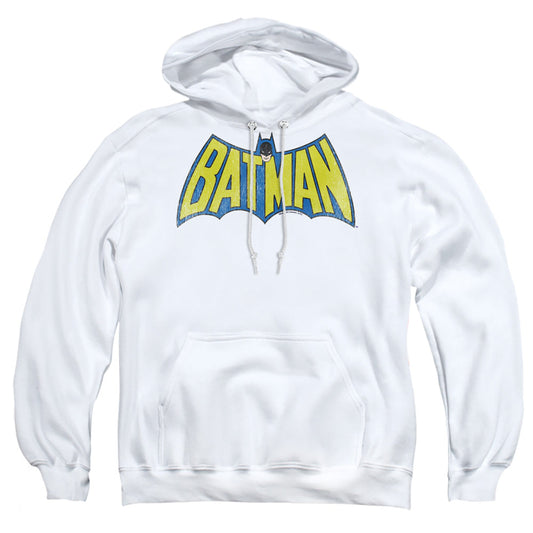 Dc Classic Batman Logo Mens Hoodie White