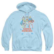 Load image into Gallery viewer, Dc Super Powers X3 Mens Hoodie Light Blue