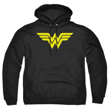 Load image into Gallery viewer, Dc Wonder Woman Logo Mens Hoodie Black