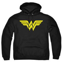 Load image into Gallery viewer, Dc Wonder Woman Logo Mens Hoodie Black