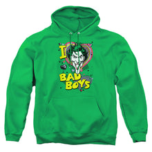 Load image into Gallery viewer, Dc I Heart Bad Boys 2 Mens Hoodie Kelly Green