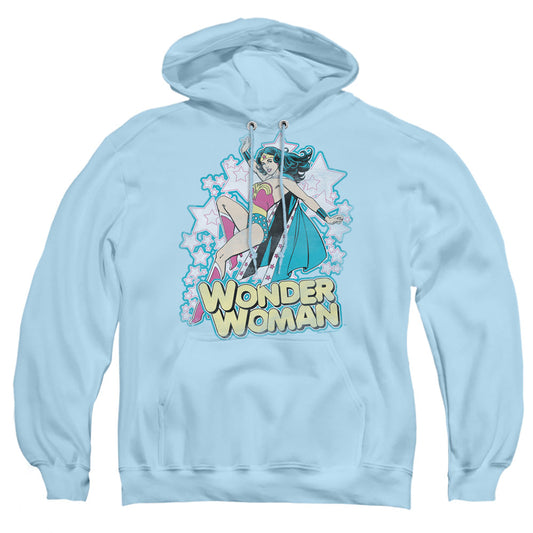 Dc Im Wonder Woman Mens Hoodie Light Blue