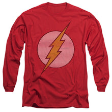 Load image into Gallery viewer, Dc Flash Flash Little Logos Mens Long Sleeve Shirt Red Officially Licensed