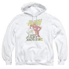 Load image into Gallery viewer, Dc Flash Fast Moves Mens Hoodie White