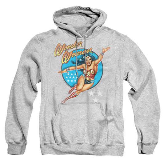 Dco Wonder Woman Vintage Mens Hoodie Athletic Heather