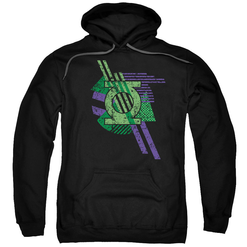 DC Comics Lantern Shapes Mens Hoodie Black