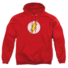 Load image into Gallery viewer, Dc Flash Rough Flash Logo Mens Hoodie Red