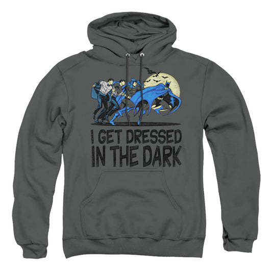 Dc Get Dressed Mens Hoodie Charcoal