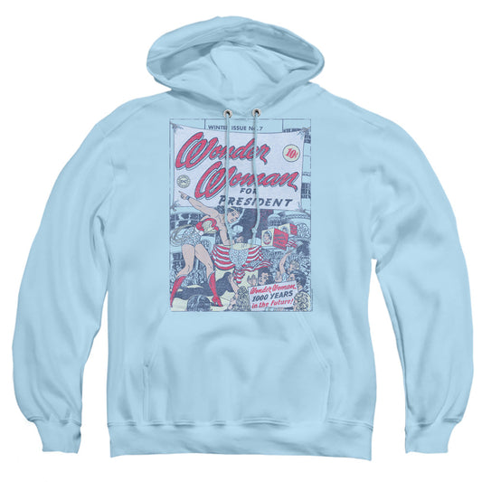 Dc Ww For President Mens Hoodie Light Blue