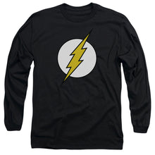 Load image into Gallery viewer, Dc Flash Fl Classic Mens Long Sleeve Shirt Black Officially Licensed