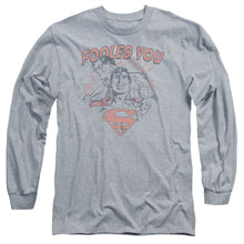 Load image into Gallery viewer, Dc Fooled You Mens Long Sleeve Shirt Athletic Heather Officially Licensed