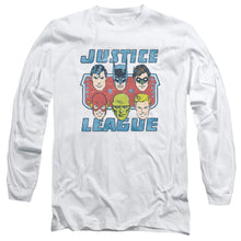 Load image into Gallery viewer, Dc Faces Of Justice Mens Long Sleeve Shirt White Officially Licensed