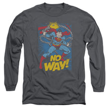 Load image into Gallery viewer, Dc No Way Mens Long Sleeve Shirt Charcoal Officially Licensed