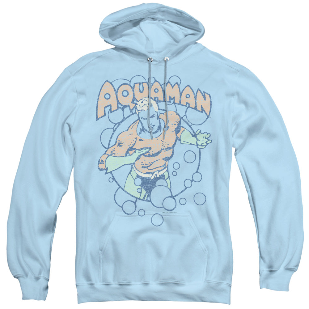 DC Comics Bubbles Mens Hoodie Light Blue