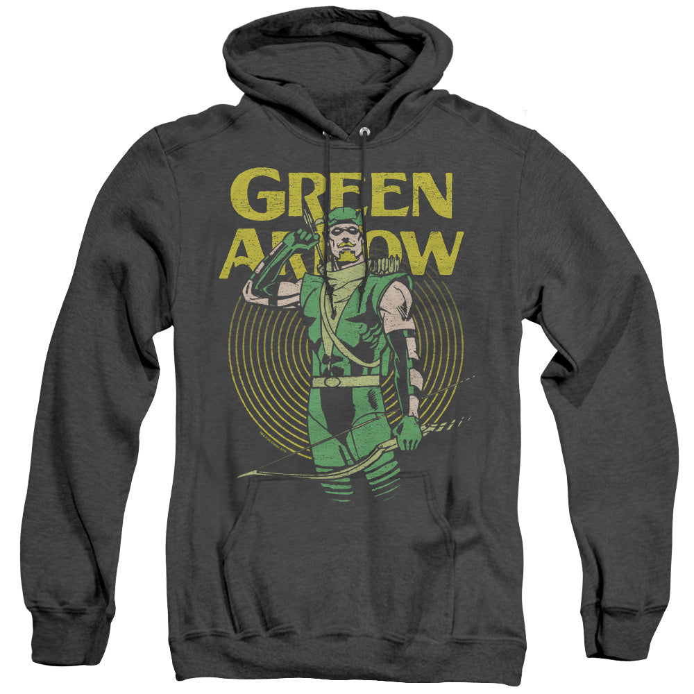 DC Comics Pull Heather Mens Hoodie Black