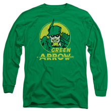Load image into Gallery viewer, Dc Archer Circle Mens Long Sleeve Shirt Kelly Green Officially Licensed