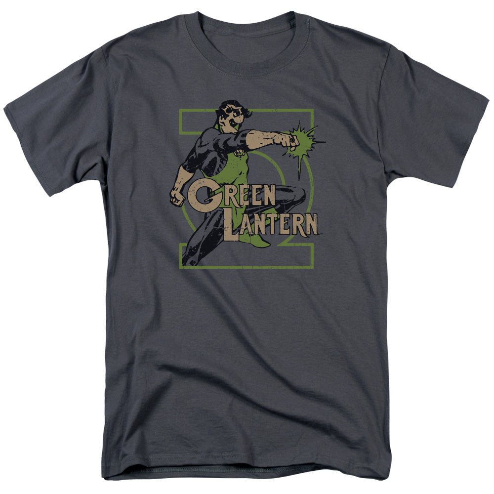 DC Comics Ring Power Mens T Shirt Charcoal
