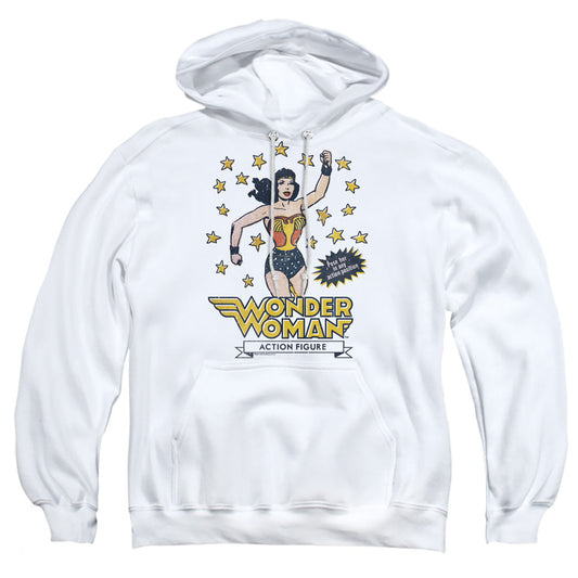 Dc Action Figure Mens Hoodie White