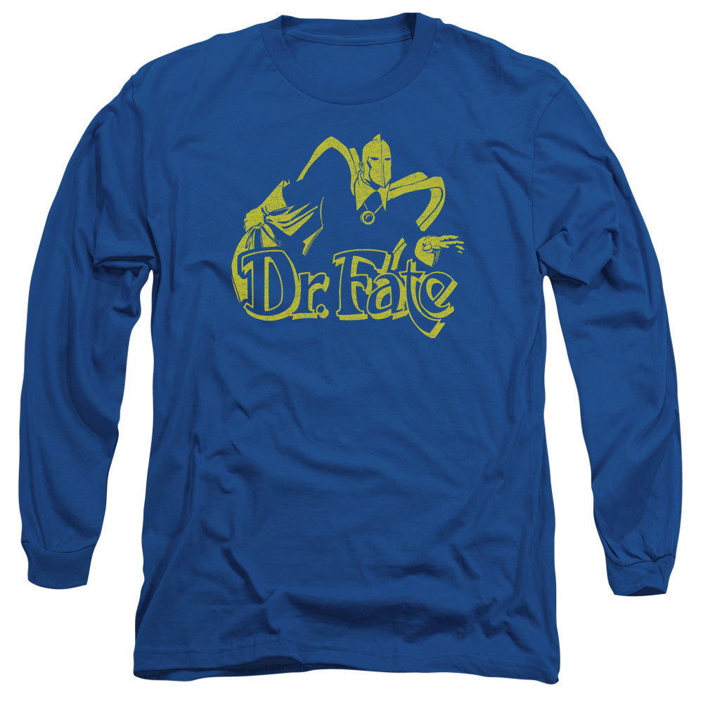 Dco One Color Fate Mens Long Sleeve Shirt Royal Blue