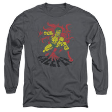 Load image into Gallery viewer, Dco Creeper Mens Long Sleeve Shirt Charcoal Officially Licensed