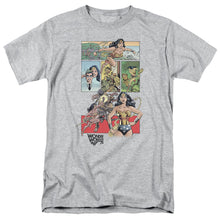 Load image into Gallery viewer, Wonder Woman Ww75 Comic Page Mens T Shirt Athletic Heather