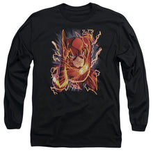 Load image into Gallery viewer, Jla Flash #1 Mens Long Sleeve Shirt Black Officially Licensed