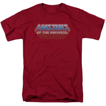 Load image into Gallery viewer, Masters Of The Universe Logo Mens T Shirt Cardinal