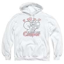 Load image into Gallery viewer, Casper Hearts Mens Hoodie White