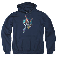 Load image into Gallery viewer, Voltron Defender Pose Mens Hoodie Navy