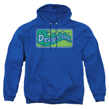 Load image into Gallery viewer, Dragon Tales Logo Clean Mens Hoodie Royal Blue