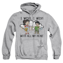 Load image into Gallery viewer, Dragon Tales I Wish With All My Heart Mens Hoodie Athletic Heather