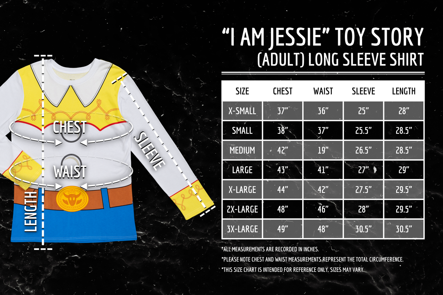 I Am Jessie Toy Story Adult Long Sleeve T Shirt Perfect for Halloween Costume Cosplay