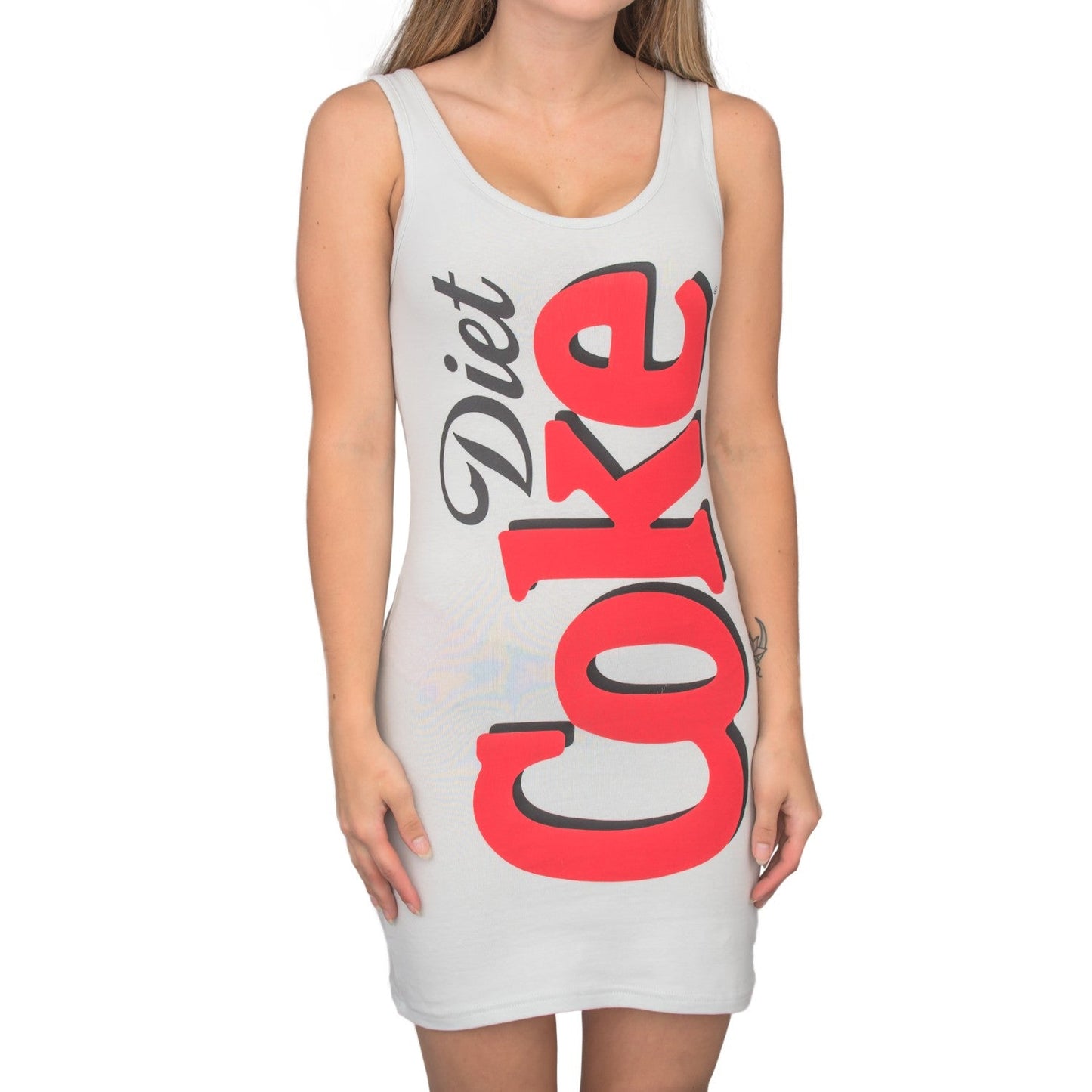 Diet Coke Juniors Women's Tank Dress