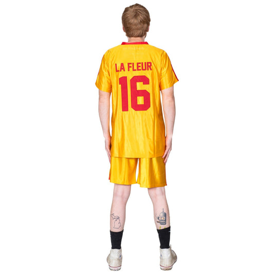 Dodgeball Joe's Team Captain La Fleur Top and Shorts Set Halloween Costume Cosplay