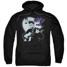 Load image into Gallery viewer, Elvis Presley HillBilly Cat Mens Hoodie Black