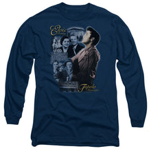 Load image into Gallery viewer, Elvis Presley Tupelo Mens Long Sleeve Shirt Navy Officially Licensed