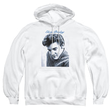 Load image into Gallery viewer, Elvis Presley Script Sweater Mens Hoodie White