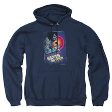 Load image into Gallery viewer, Elvis Presley On Tour Poster Mens Hoodie Navy