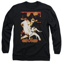 Load image into Gallery viewer, Elvis Presley Showman Mens Long Sleeve Shirt Black