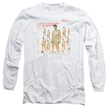 Load image into Gallery viewer, Elvis Presley 50 Million Fans Mens Long Sleeve Shirt White Officially Licensed
