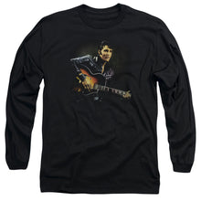 Load image into Gallery viewer, Elvis Presley 1968 Mens Long Sleeve Shirt Black Officially Licensed