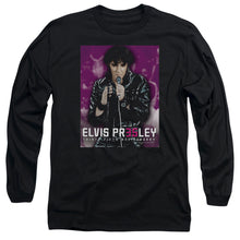 Load image into Gallery viewer, Elvis Presley 35 Leather Mens Long Sleeve Shirt Black
