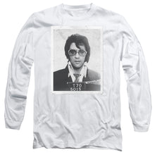 Load image into Gallery viewer, Elvis Presley Framed Mens Long Sleeve Shirt White Officially Licensed