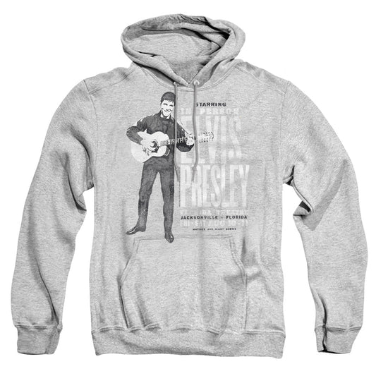 Elvis Presley In Person Mens Hoodie Athletic Heather